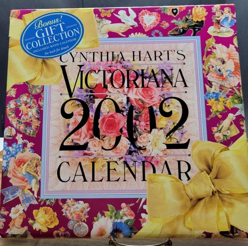 Cynthia Hart Victorian Wall Calendar with Dustjacket 2002