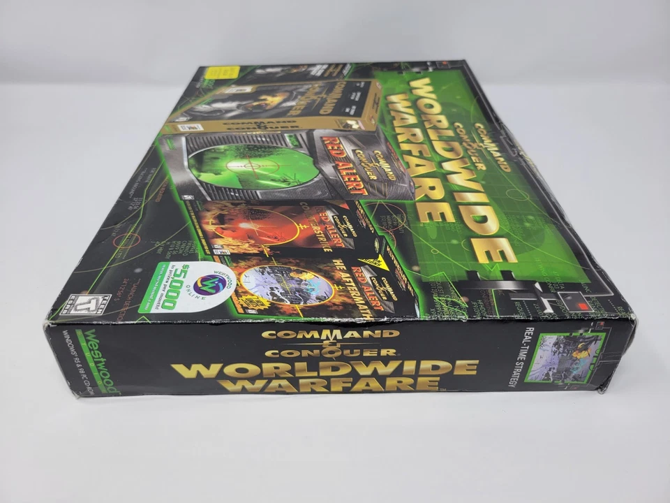 Command & Conquer: Worldwide Warfare (Big Box PC, 1998) Sealed Free US Shipping - Image 3 of 4