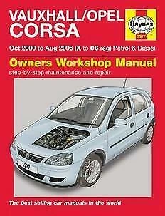 Vauxhall Corsa Car Service & Repair Manuals
