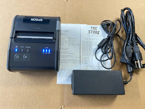 Epson TM-P80 Bluetooth Portable Mobile Thermal Receipt Printer M316B iOS Only - Picture 1 of 3