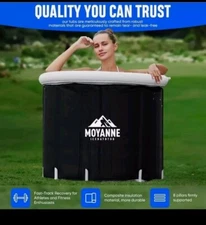 Moyanne Large Size portable ice bath cold plunge tub 85 gal.