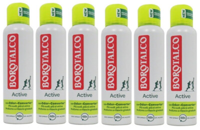 BOROTALCO ROBERTS  Zeder und Limette DEODORANT  6 x 150ml