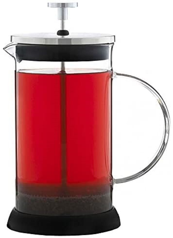 Coffee Tea 1 Liter 34 Oz Glass Body Ss Filter Press Gift