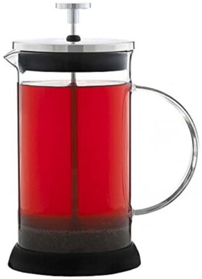 LISBON FRENCH PRESS COFFEE TEA 1 LITER 34 OZ GLASS BODY SS FILTER PRESS GIFT