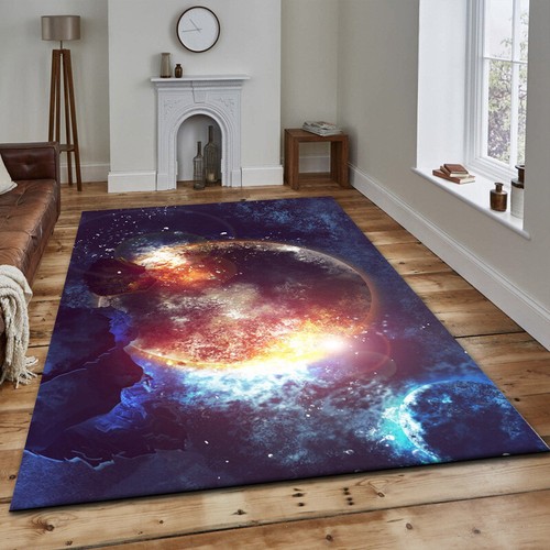 Star Sky Galaxy Nebula Non-slip Livingroom Kitchen Bathroom Floor Mat Rug Carpet - Picture 22 of 34