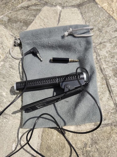 ANDREA SG-110M Shotgun Microphone -Directional Noise Cancellation -3.5mm Plug