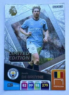 Panini Adrenalyn XL Premier League 2025 Kevin De Bruyne Man Panini Adrenalyn XL Premier League 2025 Kevin De Bruyne Man