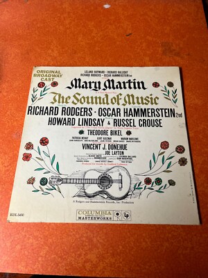 Mary Martin Sound of Music Richard Rodgers KOL 5450 LP Vinyl Record