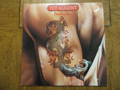 Ted Nugent   Penetrator - 1984 - Atlantic 80125-1 Vinyl LP VG+/VG+!!!