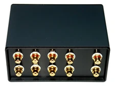 NEW Stereo Audio 1 In 4 Out Splitter / Switcher