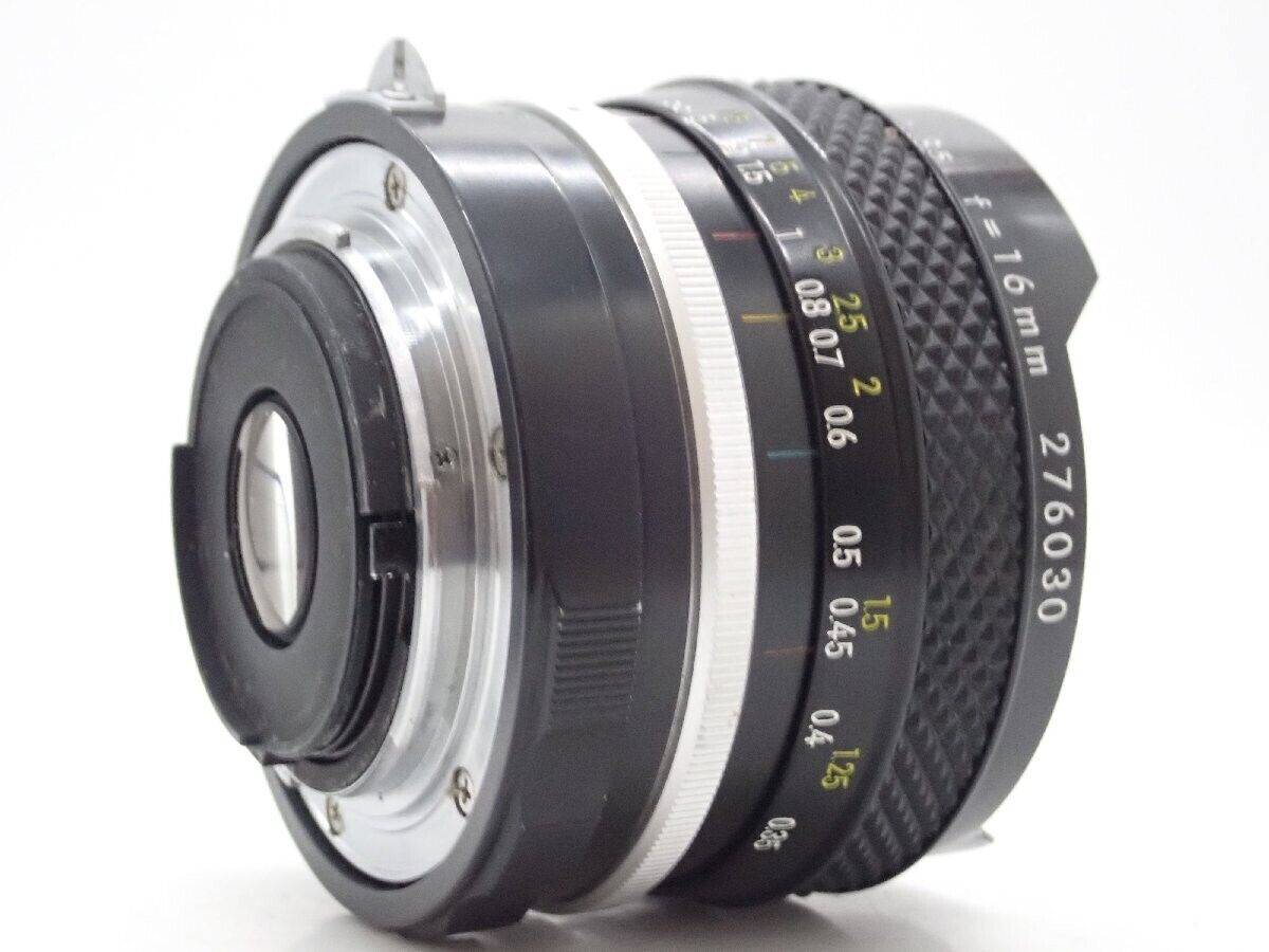 Near Mint】 Nikon Fisheye-Nikkor Auto 16mm F3.5 Non-Ai Near Mint】 Nikon Fisheye-Nikkor Auto 16mm F3.5 Non-Ai