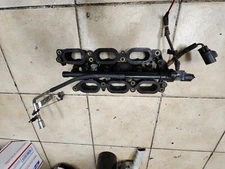 2000 JAGUAR S-TYPE V6 3.0 LOWER INTAKE MANIFOLD FUEL RAIL FUEL INJECTORS