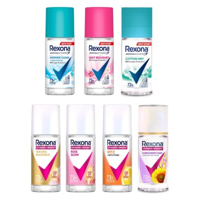 45ml Deodorant Antiperspirant Deo Rexona Roll On Anti