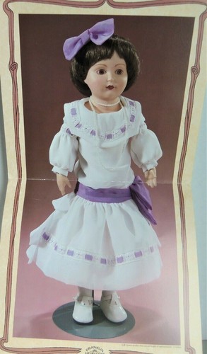 FRANKLIN HEIRLOOM DOLL LADIES HOME JOURNAL CENTENNIAL ROARING 20'S ALLISON 1984 - Picture 4 of 23