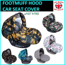 HOOD FOOTMUFF Apron Wind Shield Canopy Shade BABY CAR SEAT COVER Patterns