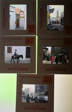 Lots Of 5 Kodachrome Transparencies Slides Streets From Greece 1977