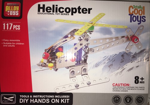 Totally Cool Toys Helicopter Educational Building Toy DIY Hands on Kit Age 8+NIB - Picture 5 of 8