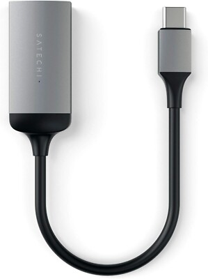 SATECHI Type-C Pro Hub Adapter With USB-C PD (40Gbps), HDMI 4K, USB-C Data, L