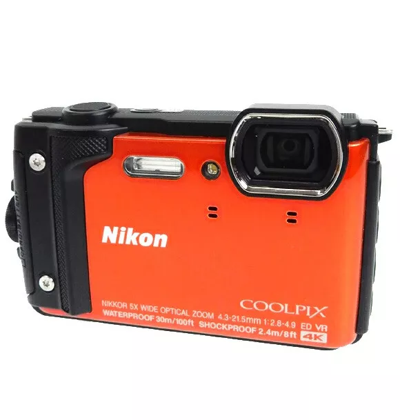 Nikon Coolpix w300 Waterproof Digital Camera Orange