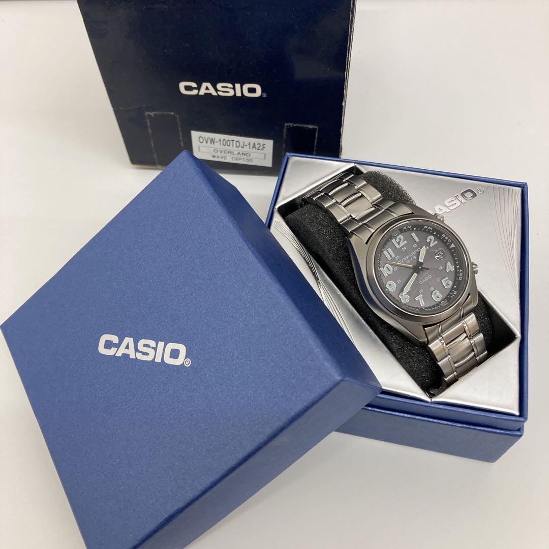 CASIO OVW-100TDJ-1A2JF Solar Wave Ceptor Overland Quartz CASIO OVW-100TDJ-1A2JF Solar Wave Ceptor Overland Quartz