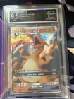 2019 Pokemon CHARIZARD GX #9/68 Hidden Fates - Ultra Rare English AC 9.5 Mint +