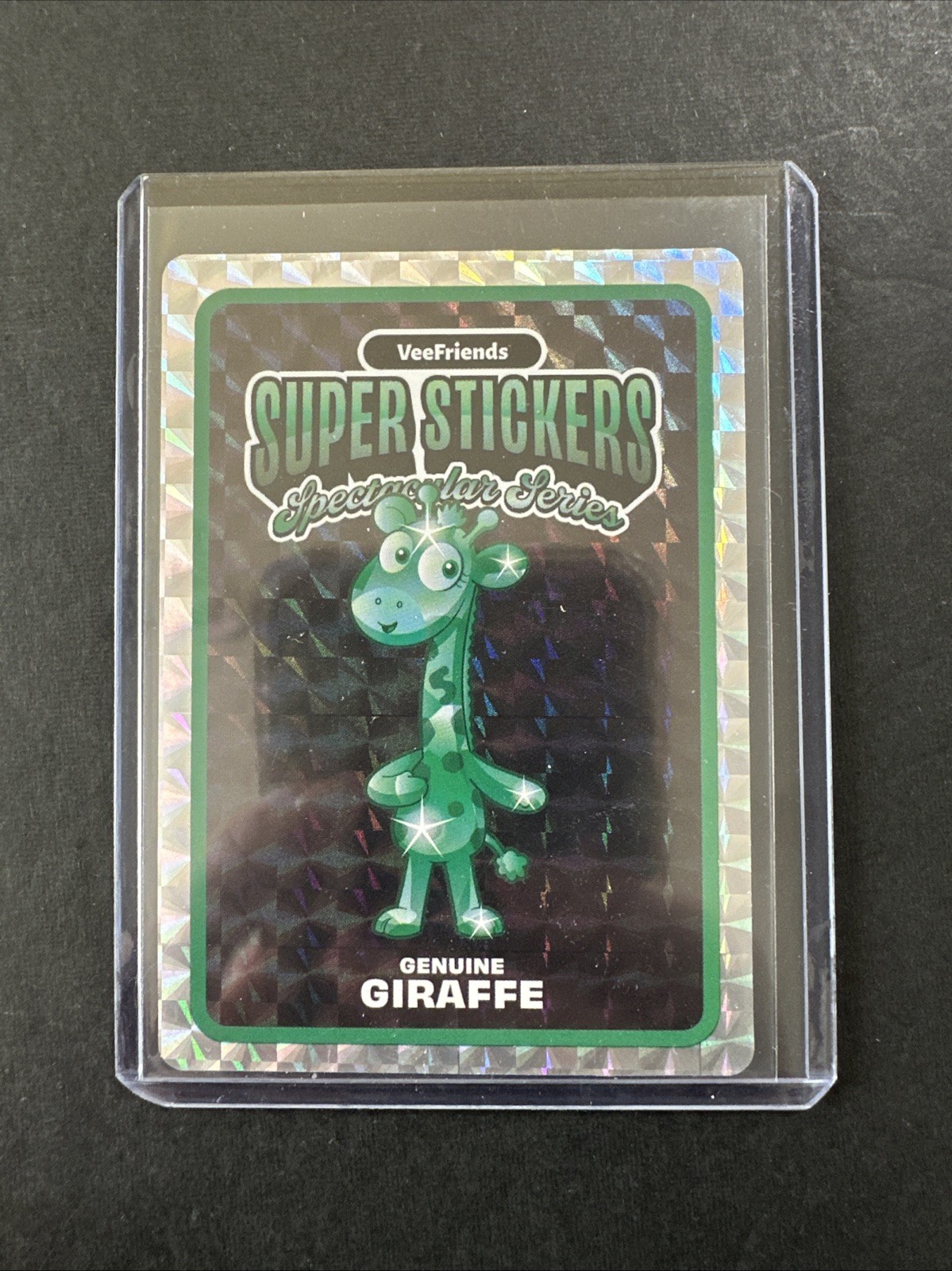 VeeFriends 2026 Genuine Giraffe Emerald Based Super Stickers
