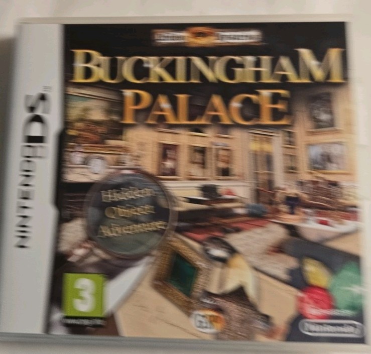 Buckingham Palace Nintendo DS Game Great Condition