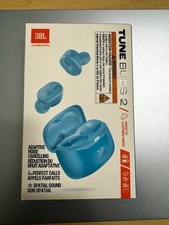 New JBL Tune Buds 2 Wireless Noise Canceling In-Ear Headphones Turquoise