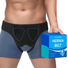 Hernia Belt for Men and Women, Hernia Support Truss for Single/Double Inguina...