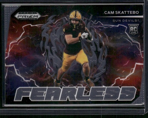 2025 Panini Prizm Draft Picks #F-CSO Cam Skattebo Fearless