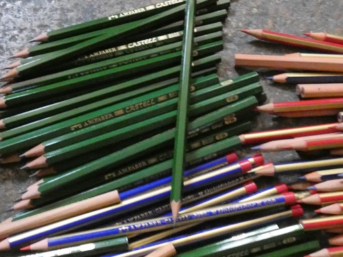 Konvolut Alte Bleistifte,Buntstifte Faber Castell ,Goldfaber usw - Bild 9 von 16