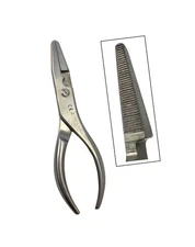 Zimmer 3180 Needle Nose Pliers / Wire Cutter, Serrated, 6.5"  |P8
