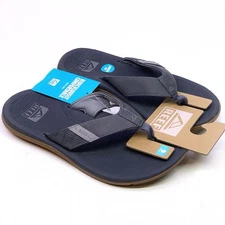 Reef Santa Ana Grey Flip Flop Sandals CI4652 Cushion Comfort Men’s Size 9 NEW!