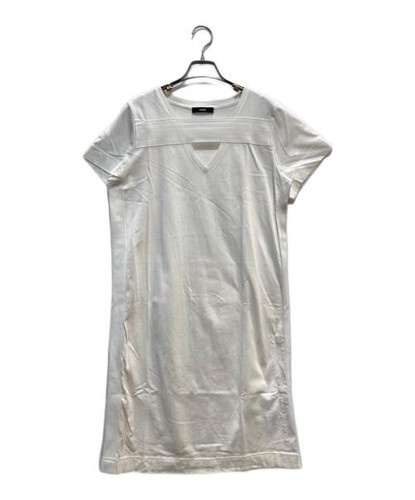 DIESEL Dress/short sleeve/cotton white