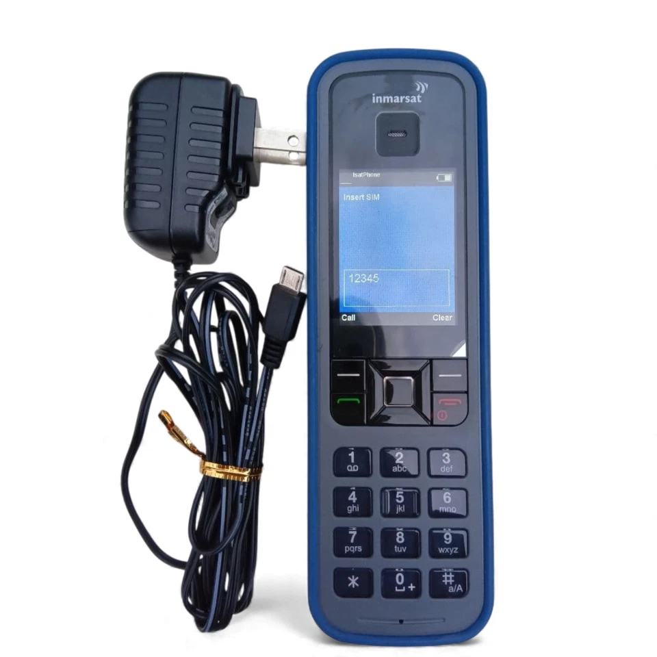 Inmarsat IsatPhone Pro Mobile Wireless Satellite Phone Blue Used - Image 2 of 4