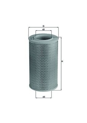 MAHLE Luftfilter LX 611 Filtereinsatz für PEUGEOT FIAT CITROËN DUCATO JUMPER Bus