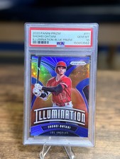 2020 PaniniI llumination Blue Prizm Shohei Ohtani