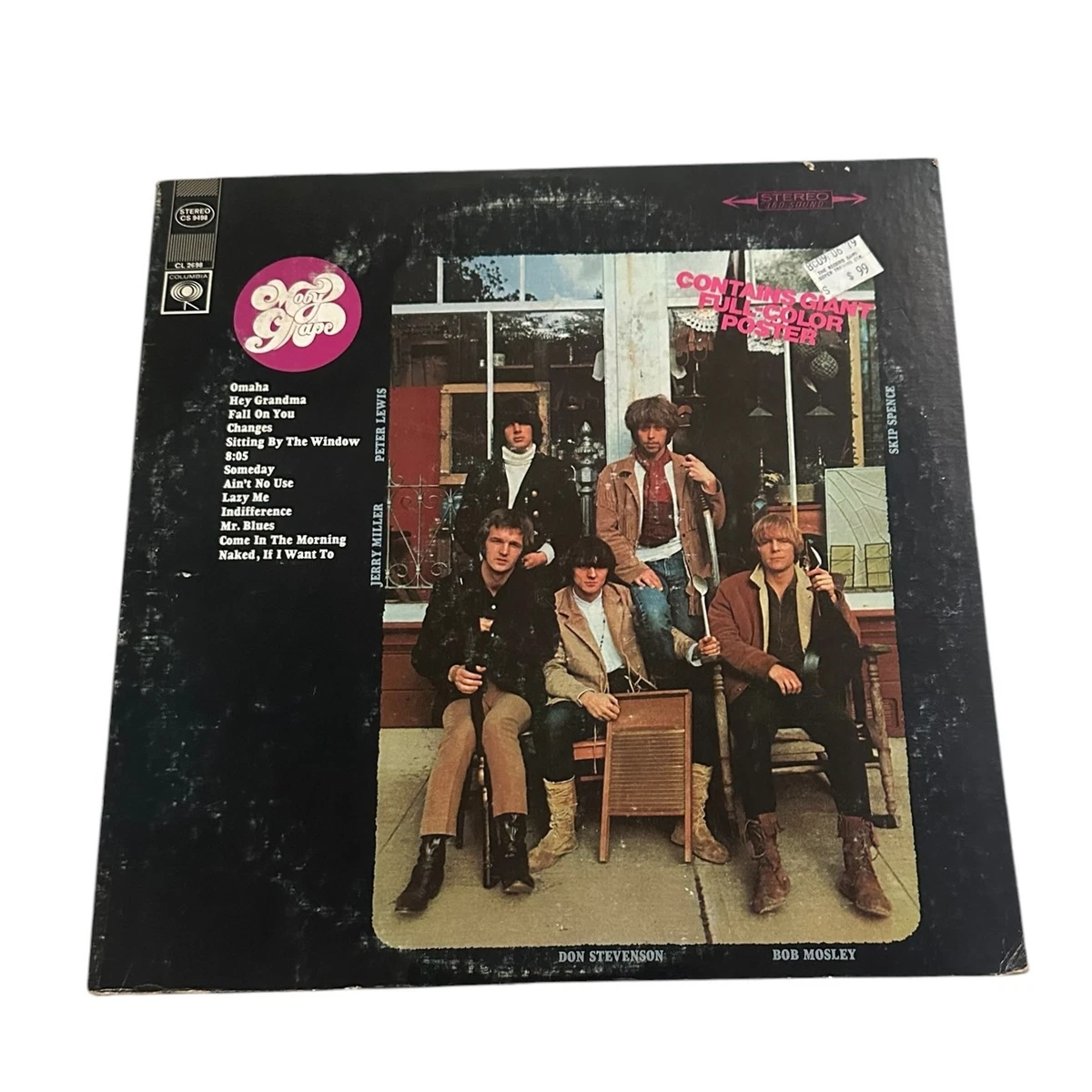 【7inch】Moby Grape - オマハ / 8:05 Moby Grape - 8:05 (Mike Douglas Show, 1968)