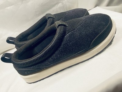 UGG Tasman IOE Black Suede Slippers 1155197 Men