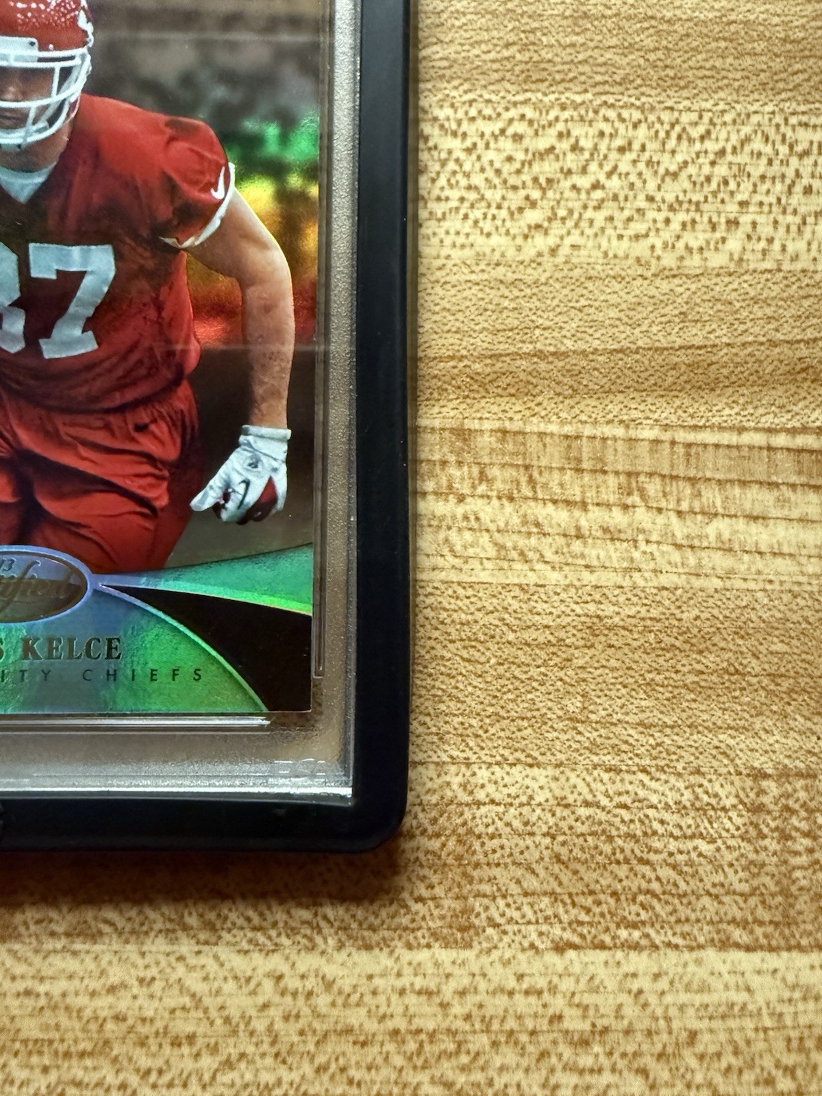 2013 TRAVIS KELCE #292 Panini Certified Rookie Mirror Gold.  Pop 4.  None Higher view 5