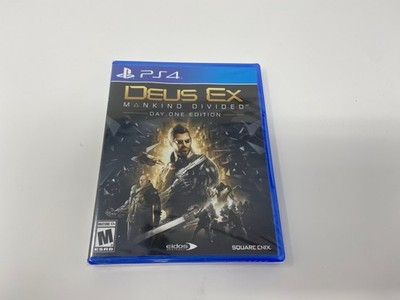 Deus Ex Mankind Divided Day One Edition PS4 Brand New Factory Sealed Square Enix
