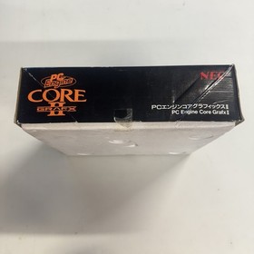 *NEW* Open Box NEC PC Engine Core Grafx II PI-TG7 Console Controller CIB NTSC-J