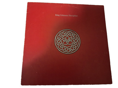 1 LP King Crimson Discipline Progressive Art Rock 1981 EG Records Stereo 2302 11