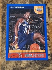 2013-14 NBA Hoops Blue Jrue Holiday #3 New Orleans Pelicans