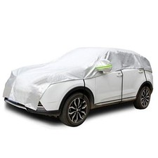 Half Car Cover with Cotton All Weather Car Body Cover for Sunshade Cover Snow