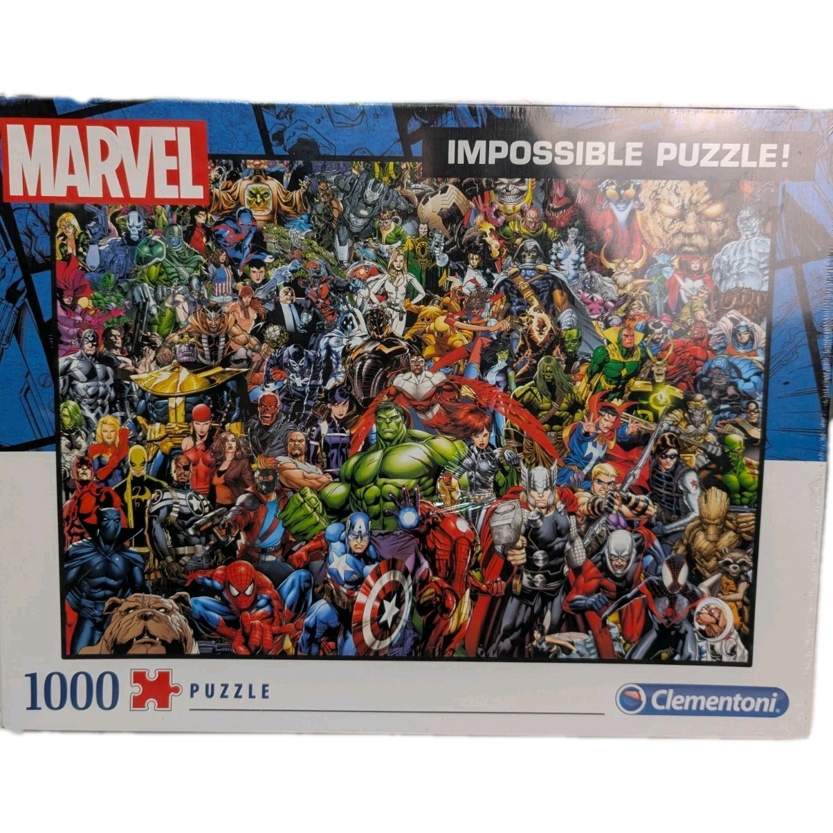BNIB Clementoni Marvel, Impossible Puzzle 1000 Pieces
