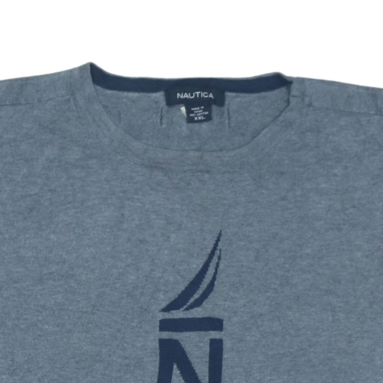 Nautica Grey Sweatshirt Mens 2Xl image 3