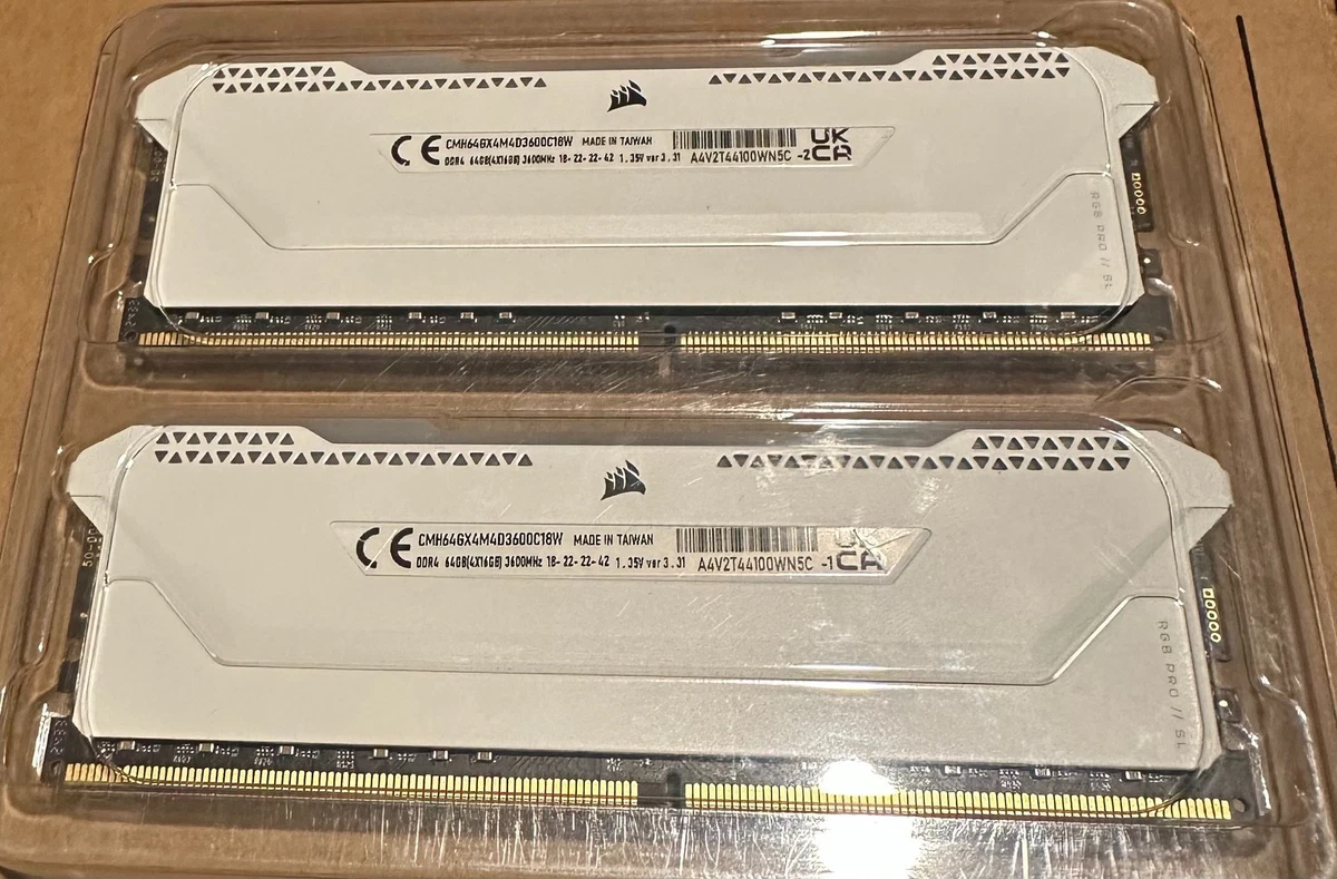 Corsair DDR4 SDRAM 64 GB Total Capacity Memory (RAM) for sale - eBay
