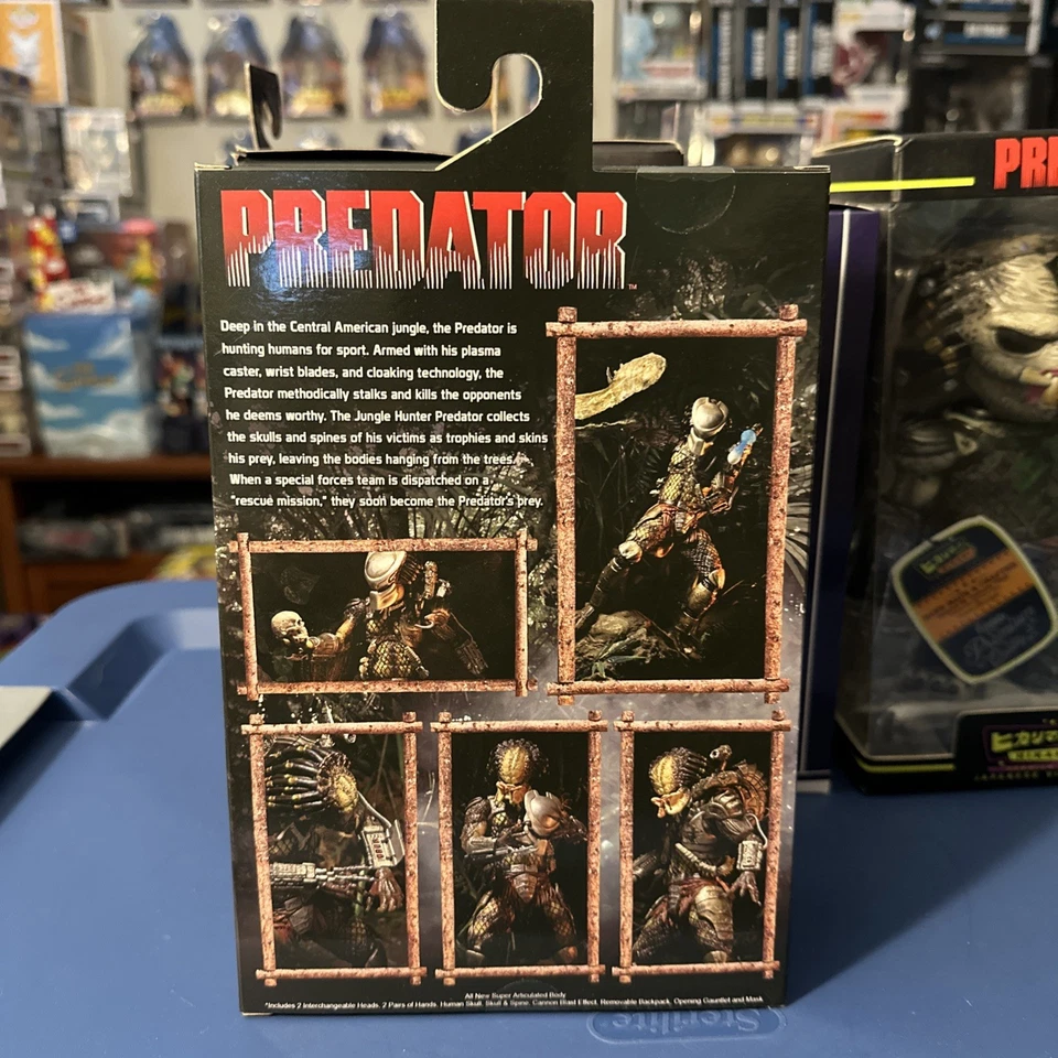 Lote de 9 figuras mixtas de depredadores NECA, una edición limitada figuras Hikari Kenner Foto 3 de 4