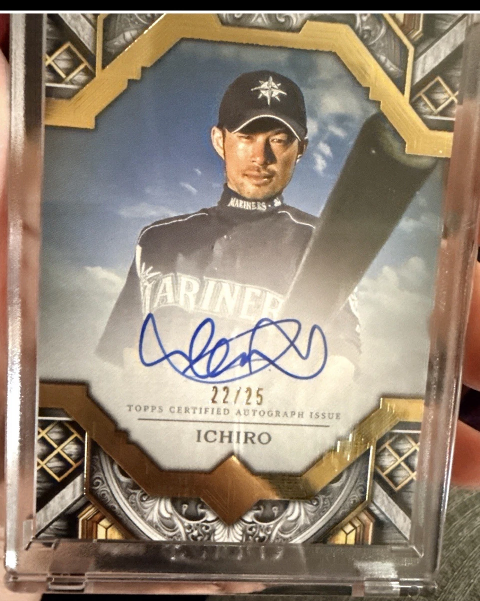 Ichiro Suzuki Seattle Mariners Baseball Autographed Sports Trading